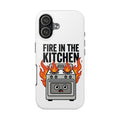 Fire in the Kitchen — Tough Phone Case (Cooking Competition Merch)