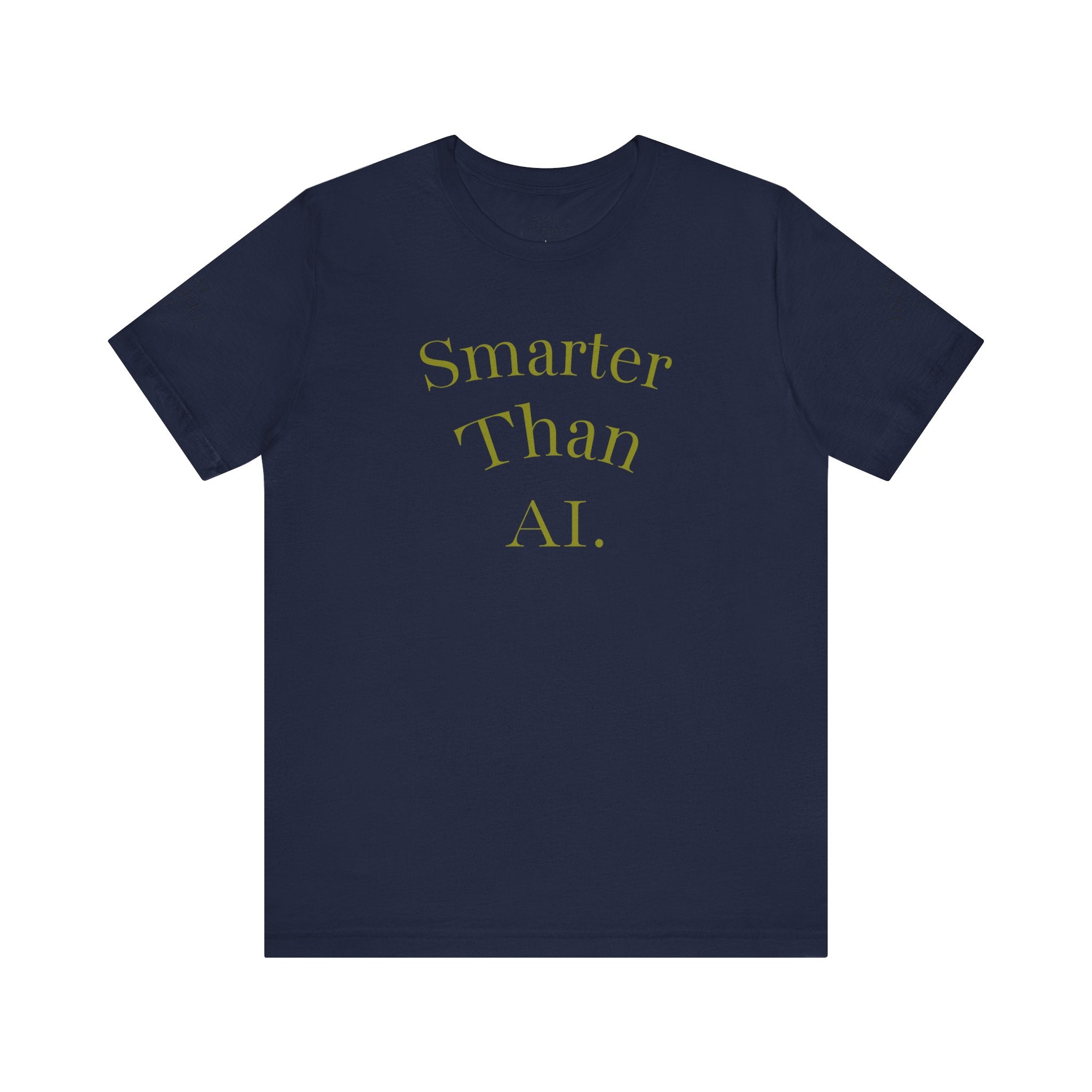 "Smarter Than AI" Dad Tee - Funny Christmas Gift Shirt