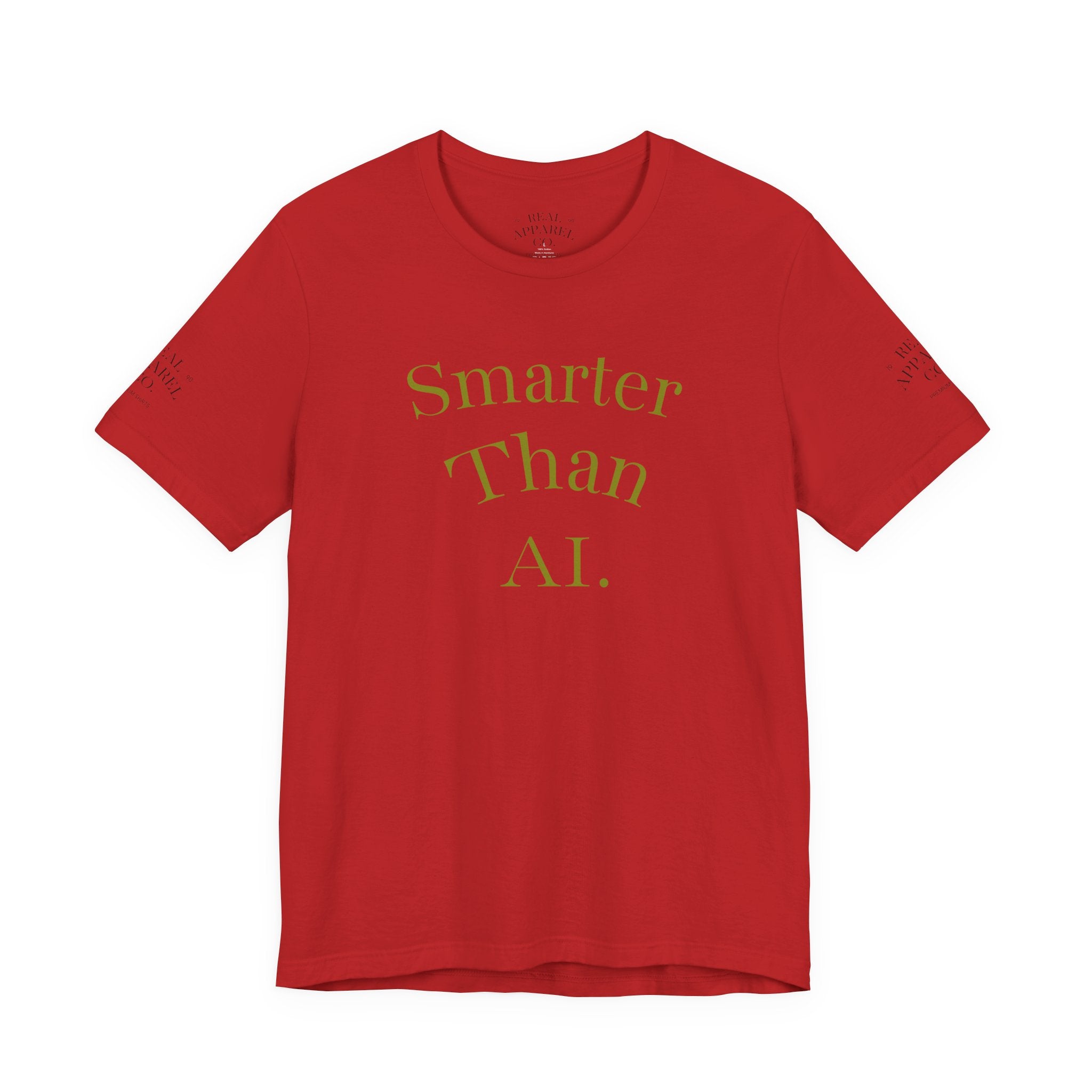 "Smarter Than AI" Dad Tee - Funny Christmas Gift Shirt