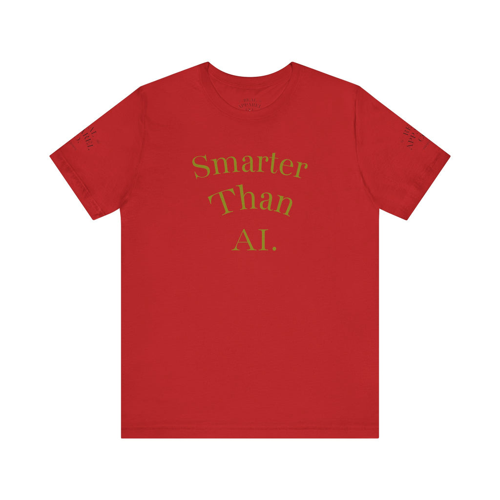 "Smarter Than AI" Dad Tee - Funny Christmas Gift Shirt