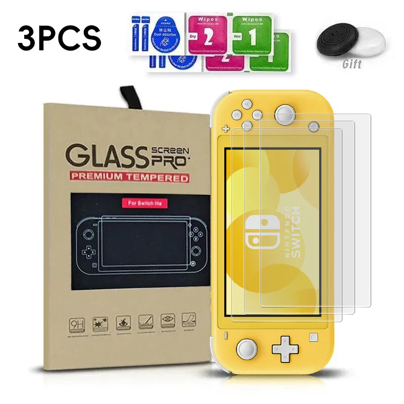 1/2/3PCS Switch Screen Protector Tempered Glass - For OLED/Lite/NS Console Anti-Scratch Protective Accessories