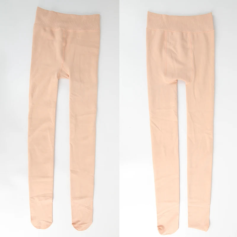 Leg Slimming Body Shaper Keep Warm Compression Leggings High Waist Control Panties Thigh Slimmer Butt Lifter Shapewear Leggins