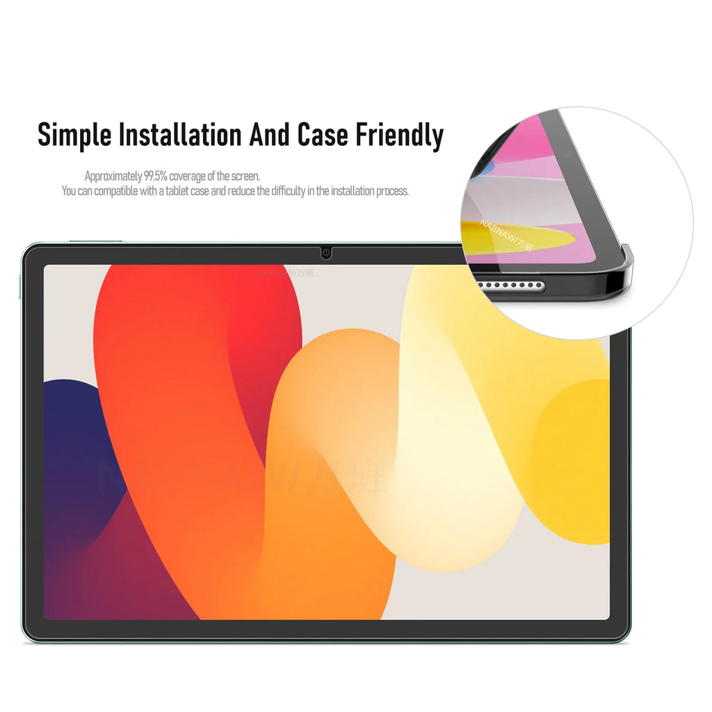 2 Pieces HD Scratch Proof Tempered Glass Screen Protector For Xiaomi Redmi Pad SE 11-inch 2023 Tablet Protective Film