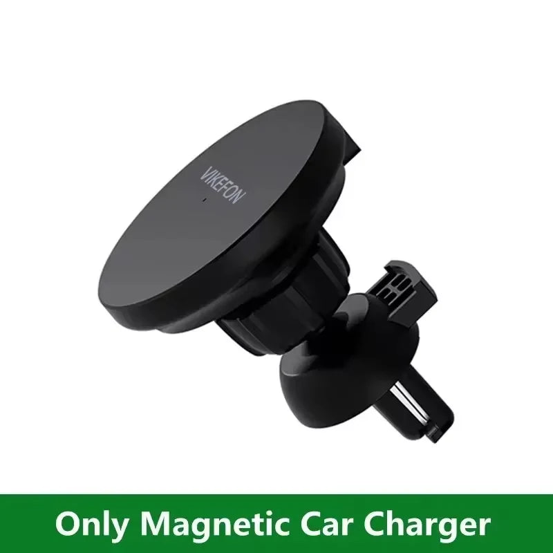 30W Magnetic Car Wireless Charger macsafe for iPhone 12 13 14 15 Pro Max Mini Air Vent Car Phone Holder Stand Fast Car Charging