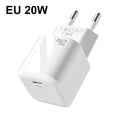 For Apple Charger PD 20W For iPhone 14 13 12 11 Pro Max USB-C Fast Charging Cable X XS XR 7 8 Plus SE Phone Accessories