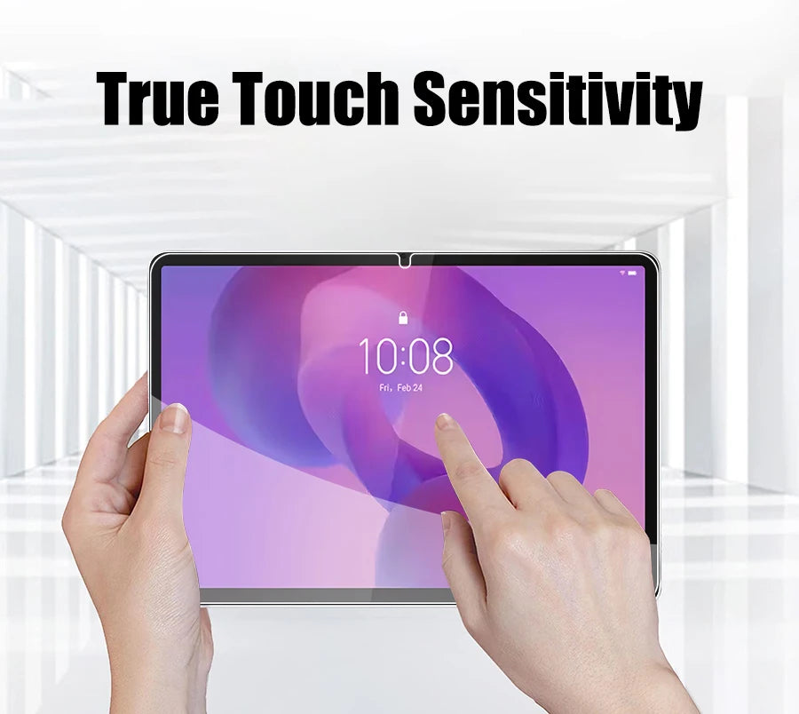 2Pcs Tempered Glass Screen Protector for Lenovo Idea Tab Pro 12.7 2025 inch Film Glass