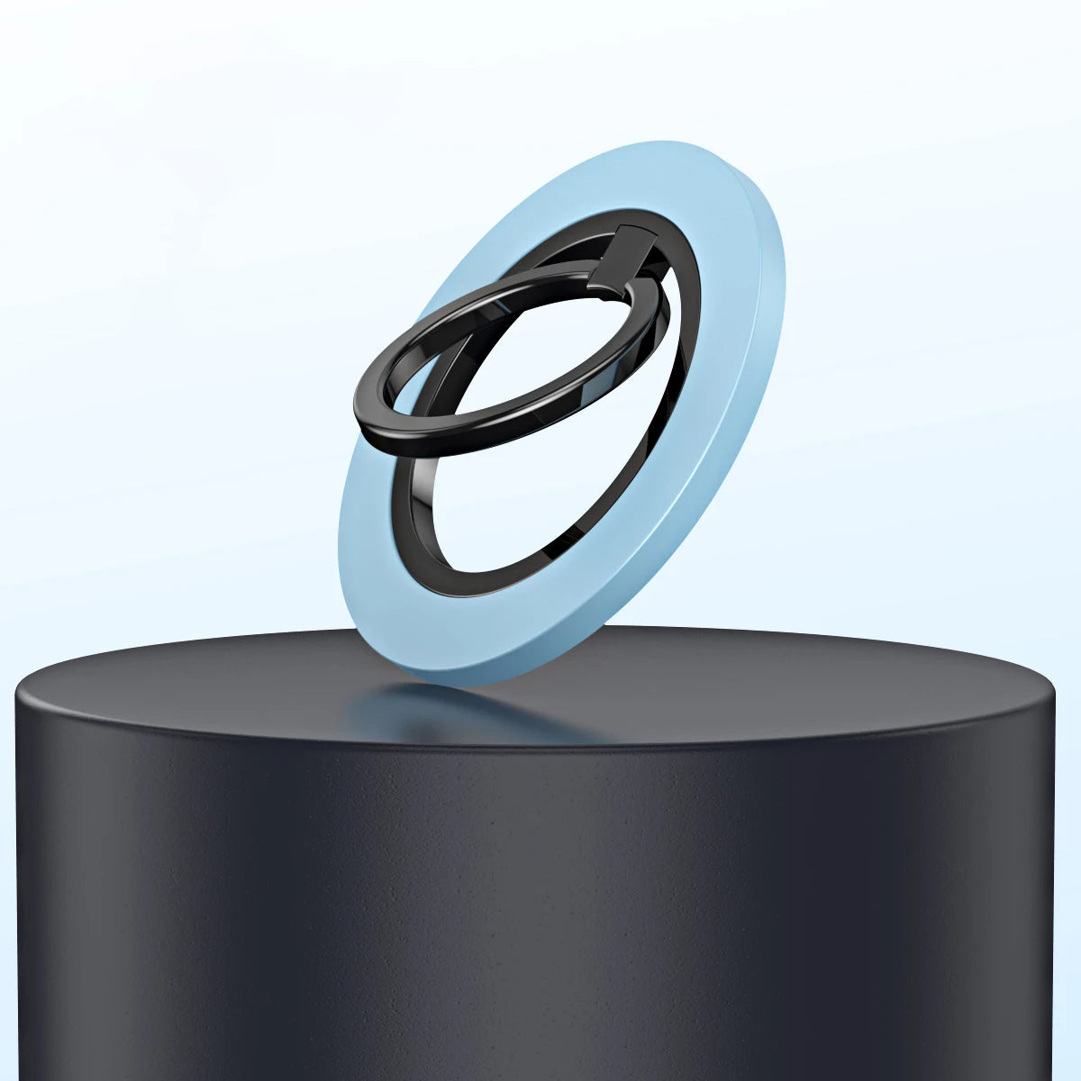 Mobile Phone Finger Ring Magnetic Holder for Magsafe Stand 360° Rotation Plating Magnet Metal Bracket for iPhone 16 14 Samsung