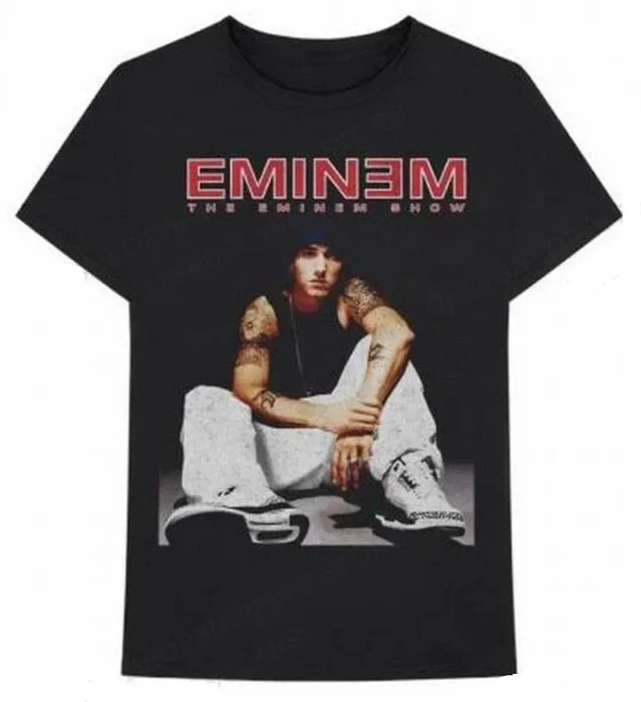 Famous Rapper Eminem T Shirt  Fashion T-shirts TKids Hip Hop Tops Tees Women Tshirt Rock Camisetas Boy Tees 71800