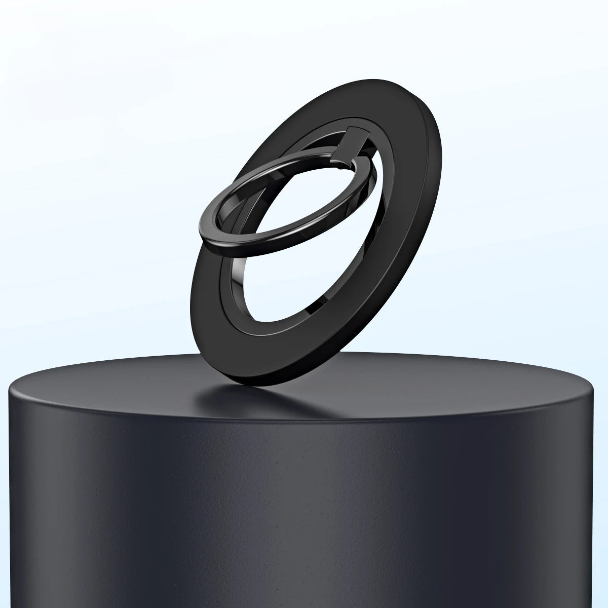 Mobile Phone Finger Ring Magnetic Holder for Magsafe Stand 360° Rotation Plating Magnet Metal Bracket for iPhone 16 14 Samsung