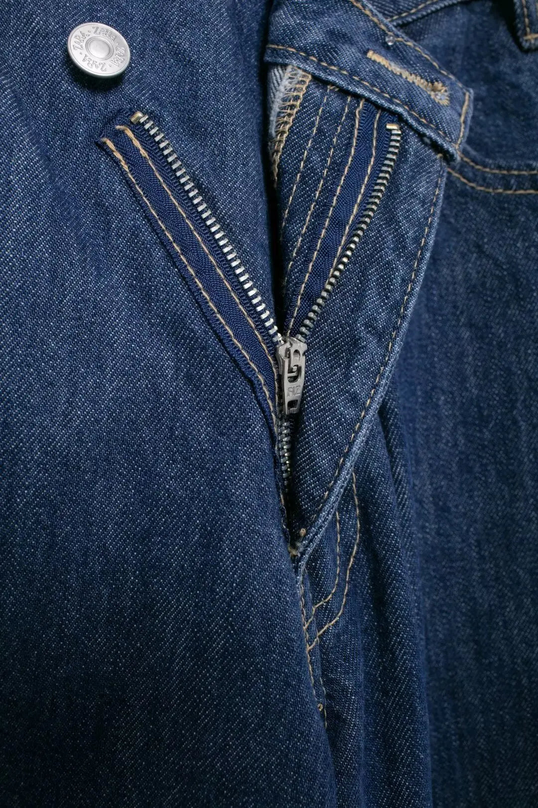 Jeans For Woman New Fashion Asymmetric Design High Waist Wide Leg Trousers Casual Women's Straight Leg Jeans