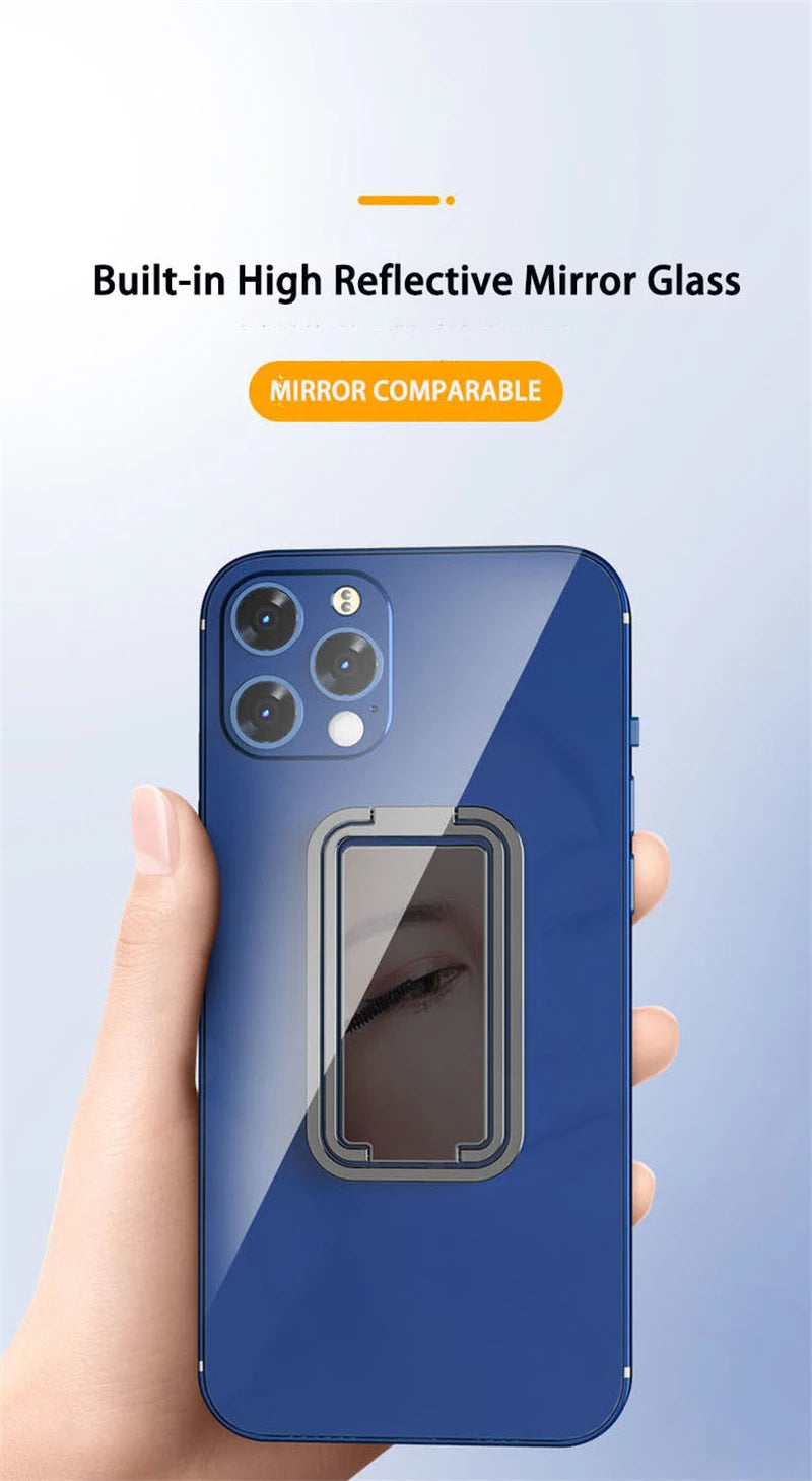 Phone Ring Holder Finger Kickstand 360° Rotation Grip Laptop Stand Foldable Telephone Accessories for Xiaomi Iphone 16 Pro Max