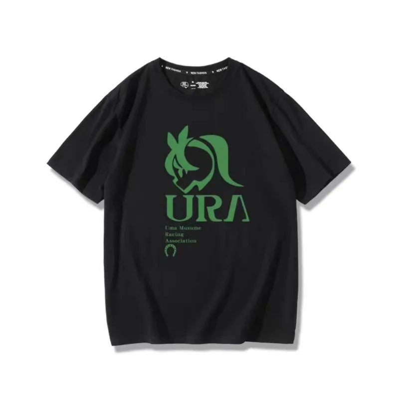 Uma Musume Pretty Derby Anime T-shirts Manga Graphic Oversized Women Cute Top Men Short Sleeve Tee Summer Kawaii