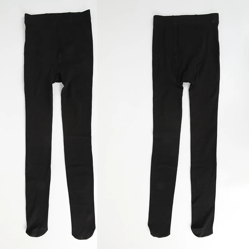 Leg Slimming Body Shaper Keep Warm Compression Leggings High Waist Control Panties Thigh Slimmer Butt Lifter Shapewear Leggins