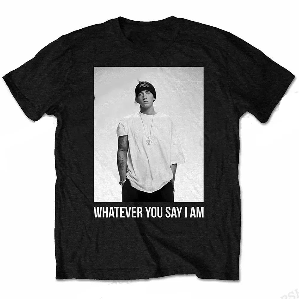 Famous Rapper Eminem T Shirt  Fashion T-shirts TKids Hip Hop Tops Tees Women Tshirt Rock Camisetas Boy Tees 71800