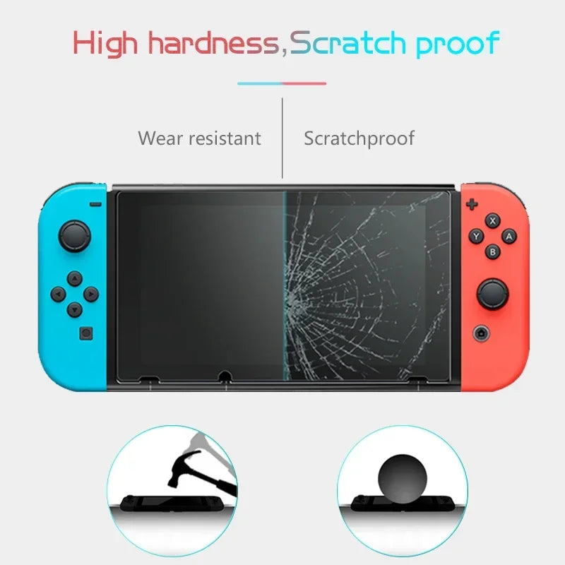 1/2/3PCS Switch Screen Protector Tempered Glass - For OLED/Lite/NS Console Anti-Scratch Protective Accessories