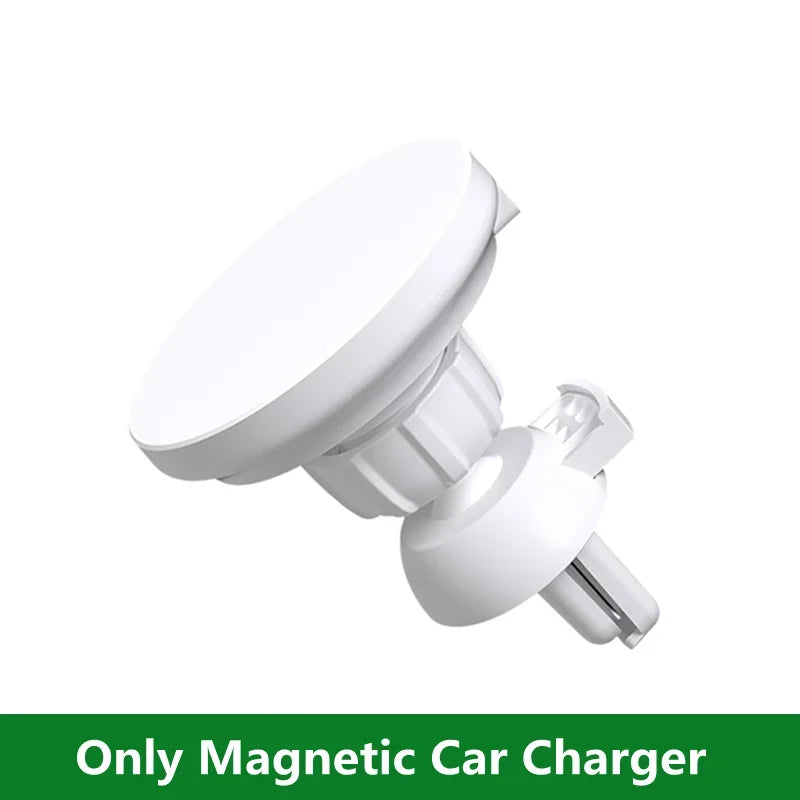 30W Magnetic Car Wireless Charger macsafe for iPhone 12 13 14 15 Pro Max Mini Air Vent Car Phone Holder Stand Fast Car Charging