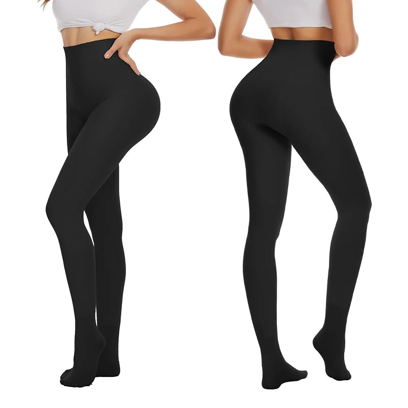 Leg Slimming Body Shaper Keep Warm Compression Leggings High Waist Control Panties Thigh Slimmer Butt Lifter Shapewear Leggins