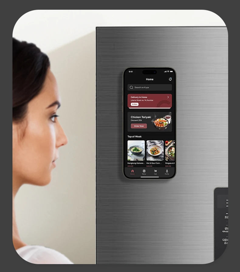 Magnetic KutumyQC Cell Phone Ring Holder Compatible with iPhone 12 13 14 15 Series MagSafe Removable Cell Phone Grip Kickstand