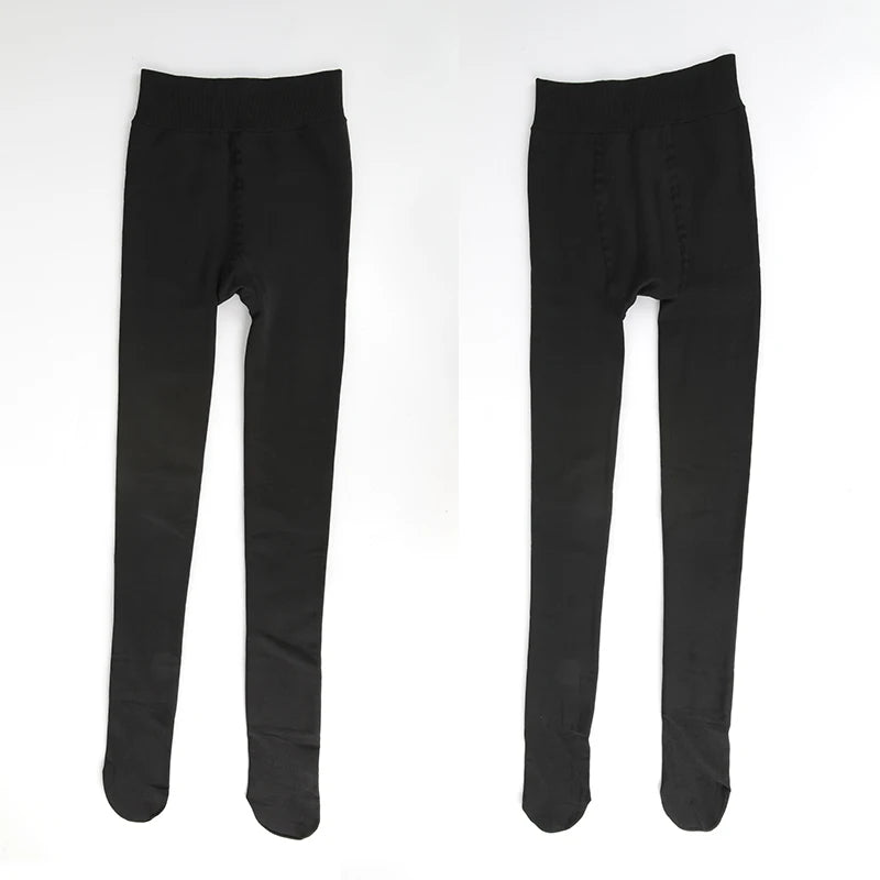 Leg Slimming Body Shaper Keep Warm Compression Leggings High Waist Control Panties Thigh Slimmer Butt Lifter Shapewear Leggins