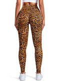 FITTOO Snakeskin Leopard Leggings Women Sanding Pencil Fitness Workout Sports Pant Female Sexy High Waist Women Leggins Push Up