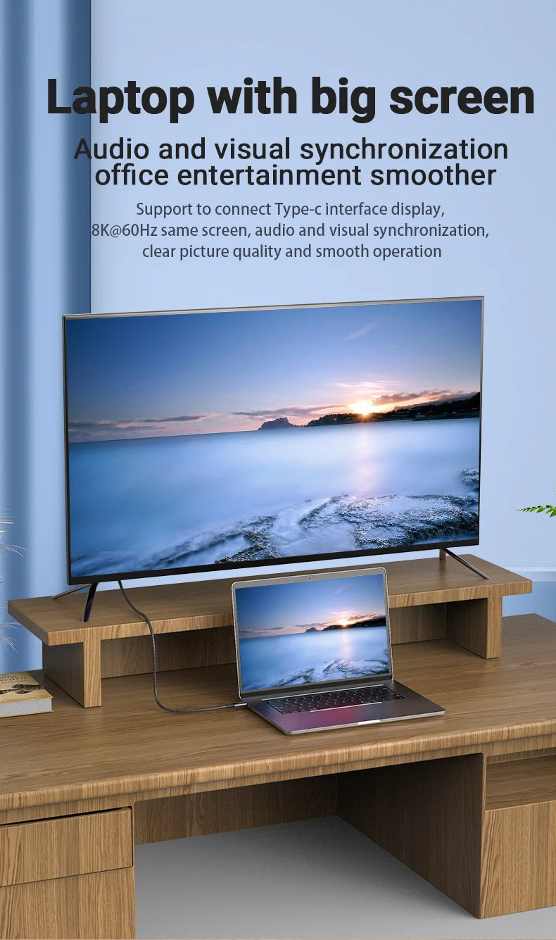 240W USB C to USB C Fast Charging Cable, 39.37IN Braided with 8K Video& 40Gbps Speed for iPhone 15Pro/Max Samsung Galaxy S22/23