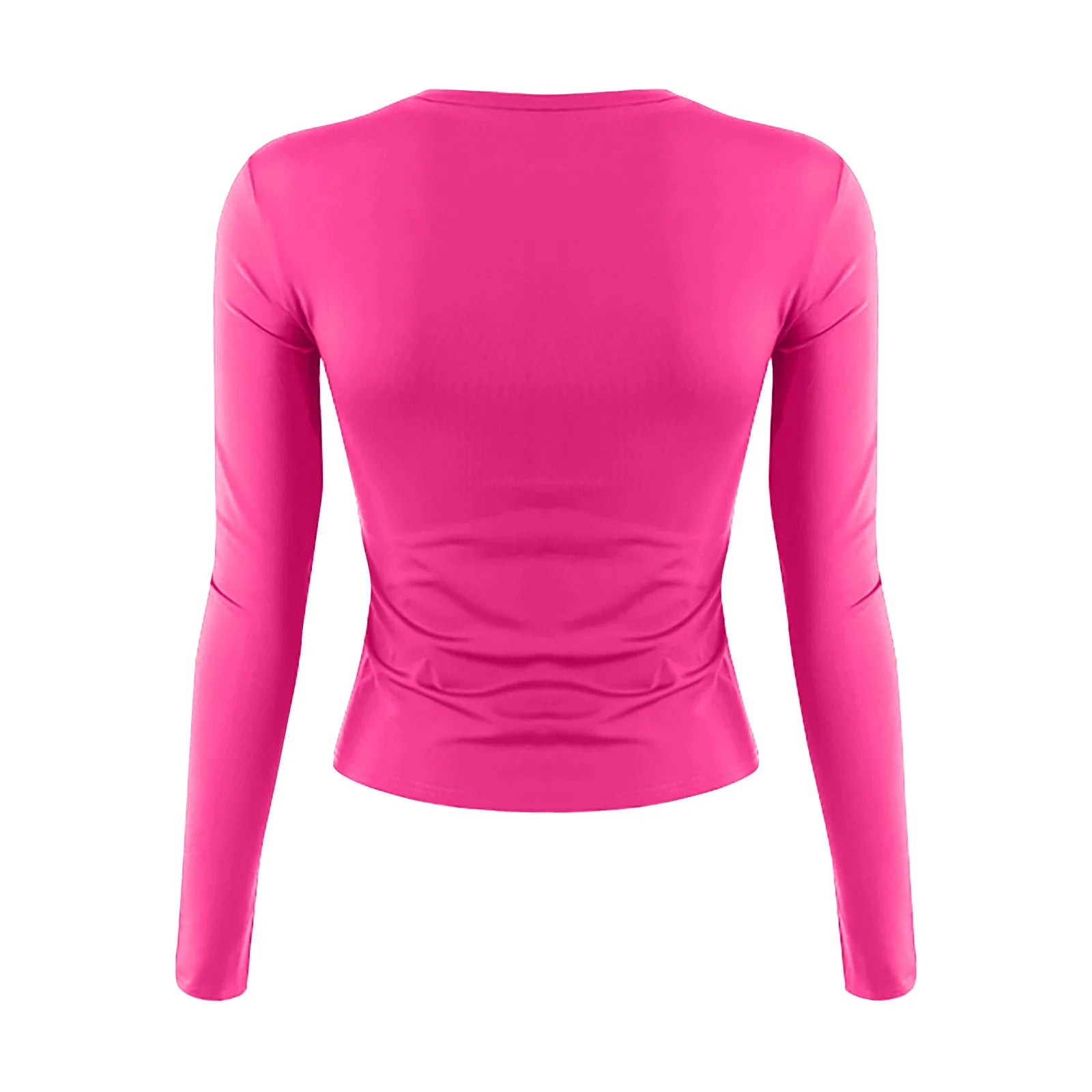 Cotton O Neck Long Sleeve Shirt Women Sexy Cropped Tops 2025 Autumn Black Casual Skinny Slim Basic Woman T Shirts White Clothing