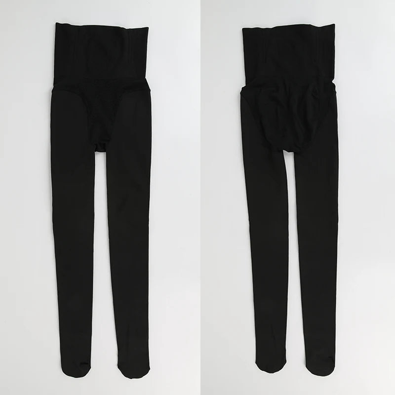 Leg Slimming Body Shaper Keep Warm Compression Leggings High Waist Control Panties Thigh Slimmer Butt Lifter Shapewear Leggins