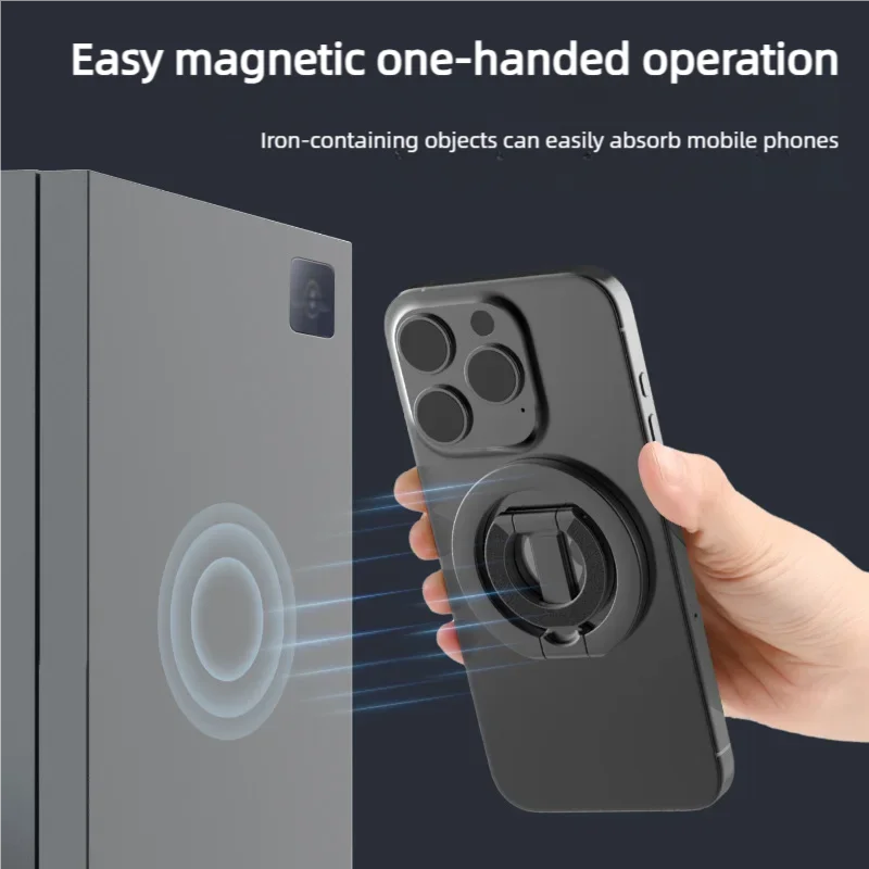 For MagSafe Double Sided Magnetic Phone Ring Holder for iPhone 15 Cellphones Stand Phone Accessories Support Telephone Grip Tok