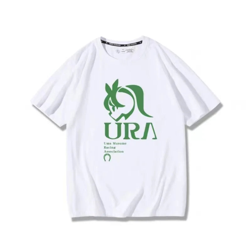 Uma Musume Pretty Derby Anime T-shirts Manga Graphic Oversized Women Cute Top Men Short Sleeve Tee Summer Kawaii