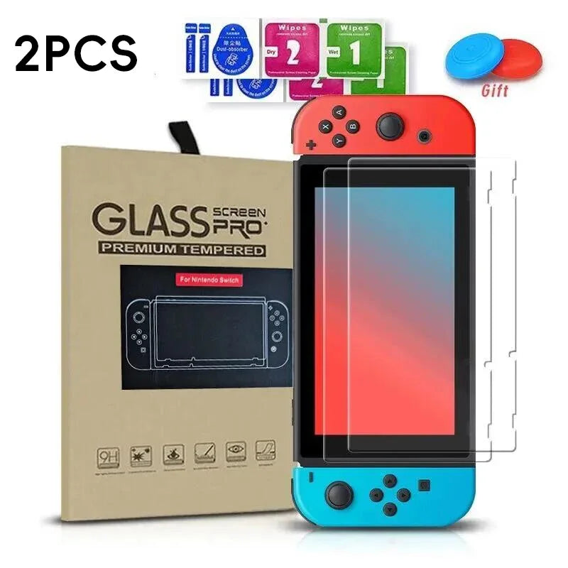 1/2/3PCS Switch Screen Protector Tempered Glass - For OLED/Lite/NS Console Anti-Scratch Protective Accessories