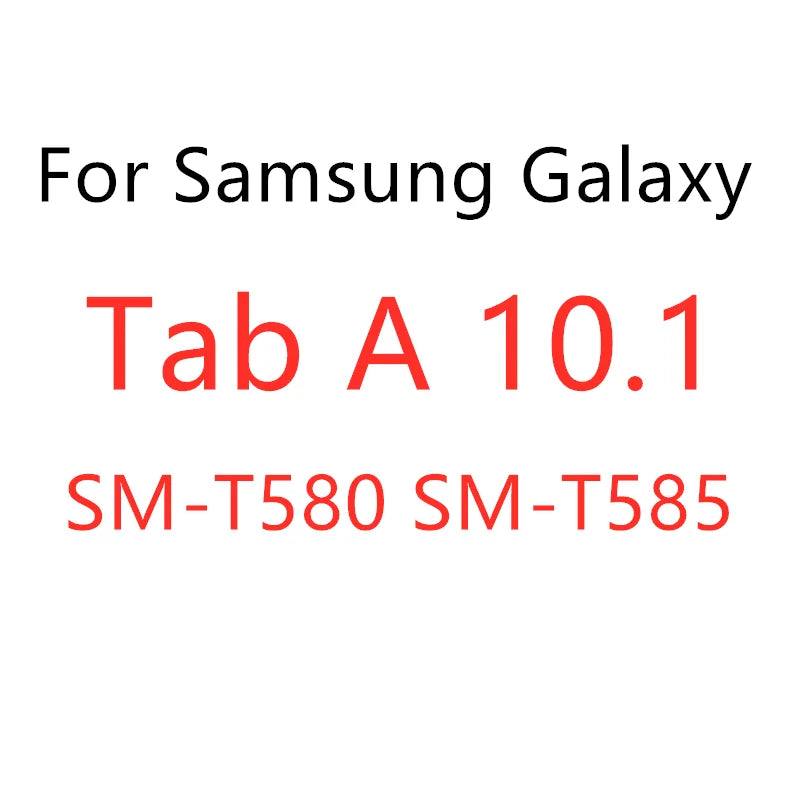 For Samsung Galaxy Tab A 10.1 2016 SM-T580 T585 Tempered Glass Screen Protector P580 P583 P585 P588 10.1" Tablet Protective Film