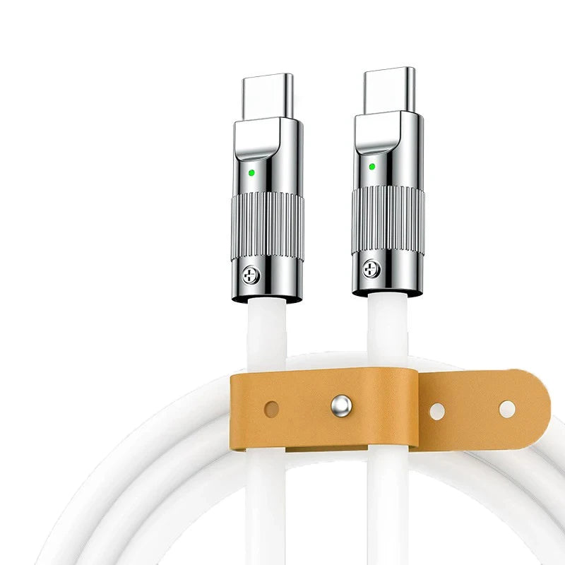 USB Type C To USB C Fast Charging Cable 1.5M USB C 120W Charger Wire Cord For iPhone 14 Pro Max Samsung Xiaomi Type-C USBC Cable