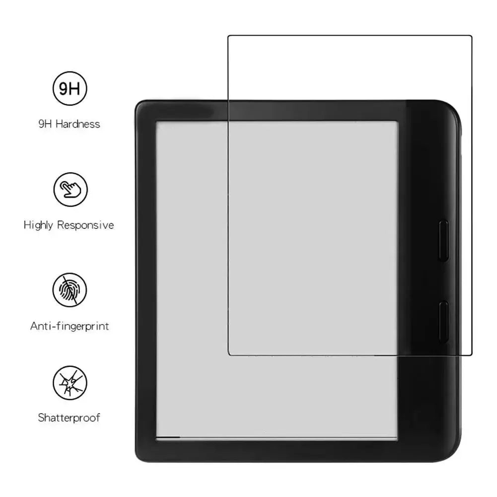 2PCS Tempered Glass Screen Protector For Kobo Libra Colour 2024 7 inch Protective Film For Kobo Libra Colour 2024 7 inch N428