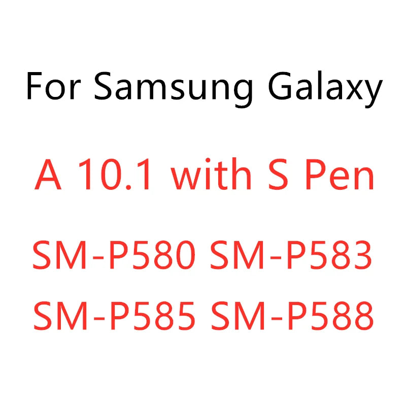 For Samsung Galaxy Tab A 10.1 2016 SM-T580 T585 Tempered Glass Screen Protector P580 P583 P585 P588 10.1" Tablet Protective Film
