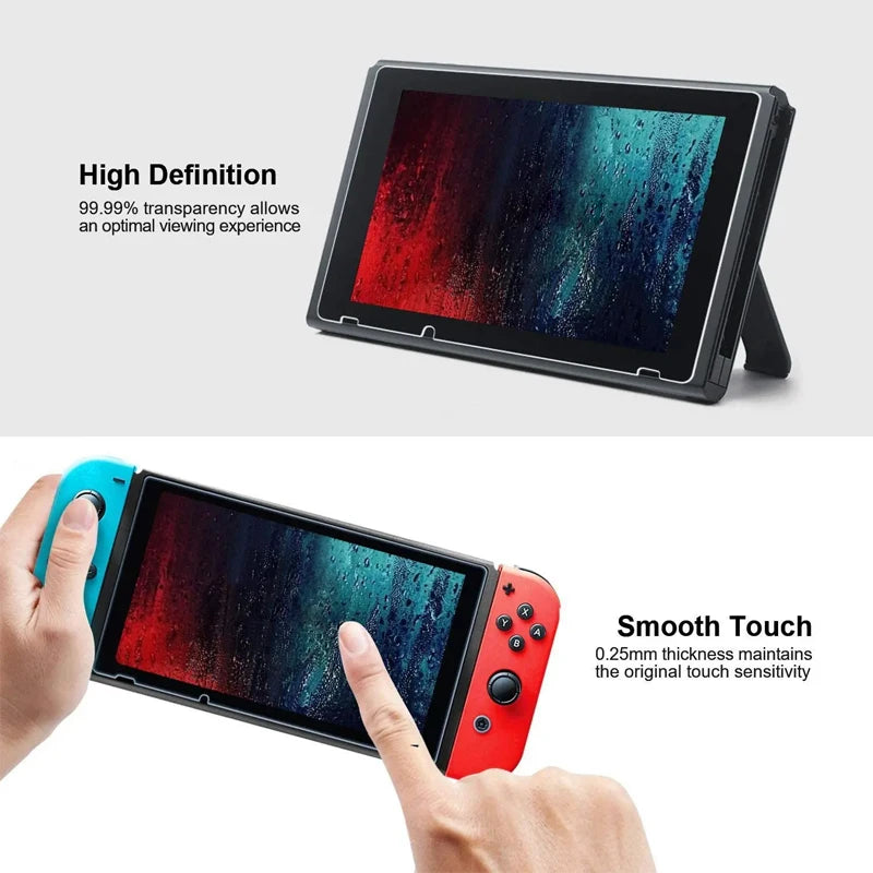 1/2/3PCS Switch Screen Protector Tempered Glass - For OLED/Lite/NS Console Anti-Scratch Protective Accessories