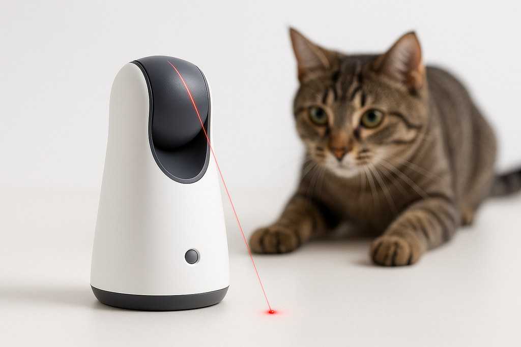 Motion-Activated Laser Toy